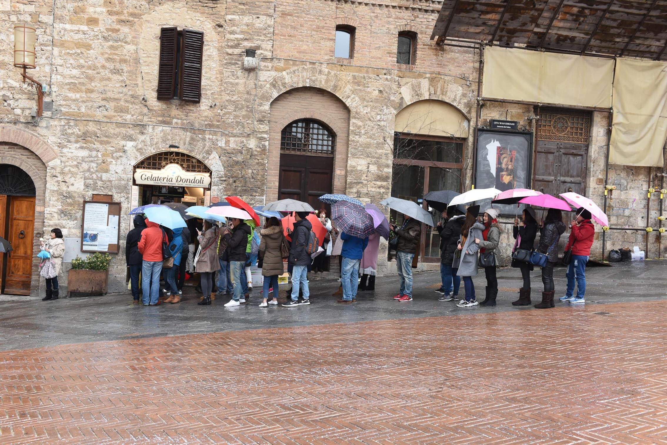 sergio dondoli gelato class san gimignano siena